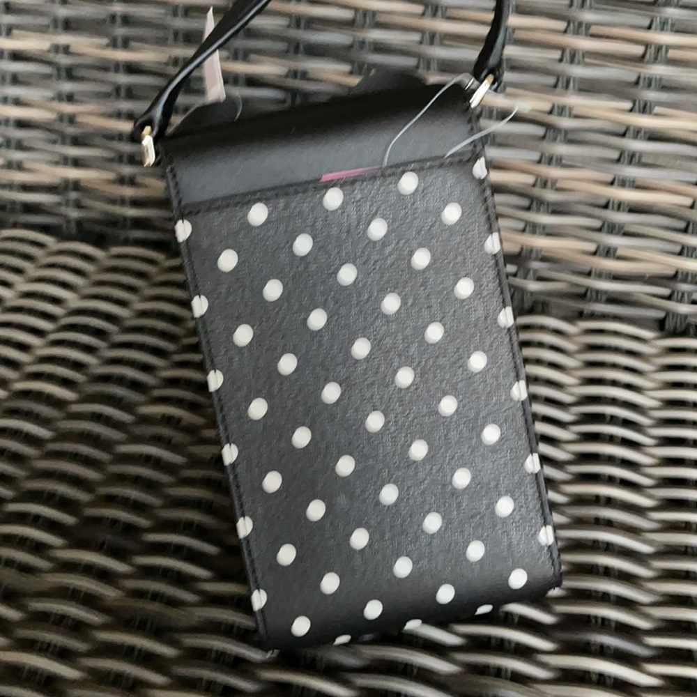 disney x kate spade new york minnie mouse north south flap phone crossbody - Picture 10 of 16
